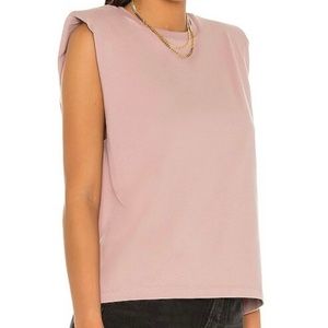 Tank top with Shoulder pads